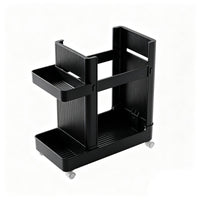 Athletic Gear Storage Organizer Mobile Sports Gear Organizer Space-Saving Storage Cart with Wheels for Fitness Enthusiasts, Small Apartments