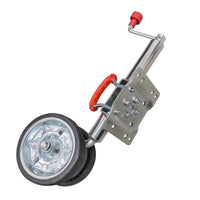 Australian Style 8-Inch Top-Wind Dual Wheel Jack for Trailers