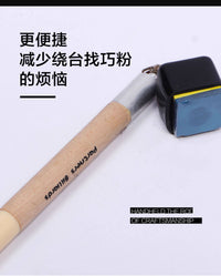 台球粉多功能巧粉夹刺针二合一便携式壳粉桌球枪粉盒台球用品配件