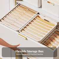Clothing Divider Box Drawer Design Closet Organizer Large Capacity for Dorm Room