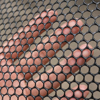 Black PE Garden Netting, 1m Wide Flat Mesh for Poultry Fencing Garden Barrier Mesh