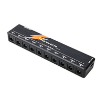 10-Channel Effect Pedal Power Supply for Electric Guitar, 9V Low-Noise Regulated