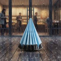 Double-Layer Inward-Folding Umbrella Windproof Inverted Umbrella Waterproof Defensive for Commuters, Night Walks