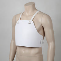 Fencing Chest Protector Guard Fencing with Straps Rigid Plastron for Fencers, Men