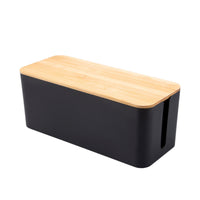 Power Strip Organizer Box Dustproof Cable Management Box Minimalist Design