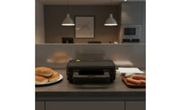 Double-Sided Heating Electric Hot Dog Cooker Easy to Clean Sausage Roll Creator Even Heat Non-Stick Sausage Baker 800W High-Power for Home