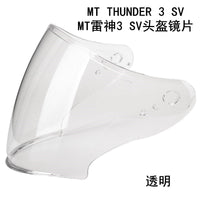 MT-V-19 Helmet Visor for MT Thunder 3 SV JET Helmet, CE Certified