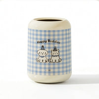 Open Top Wastebasket Lightweight Waste Bin Small for Nursery, Bedroom