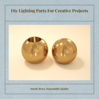 Adjustable brass floor lamp