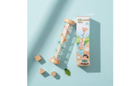 Develops Fine Movement Skills Wooden Rainstick Shaker Lightweight Rain Sound Tube Easy Grip Child-Centered Rainmaker Instrument Polished Rounded Corners for Babies