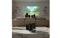 Image Alignment Correction Portable Display Device Adjustable Display Device with Controller Control Compact Built-in Speakers for Travelers, Backyard Movie Nights