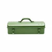 Metal Tool Box Large Capacity Portable Tool Case Foldable Handle for Job Site