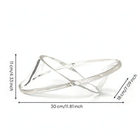 Abstract Loop Decor Sculptural Acrylic Sculpture Contemporary Abstract Sculpture for Living Room, Office