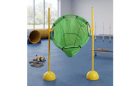 Detachable Sandbag Toss Target with Net Water-Fillable Throwing Target Frame Portable Yard Game Allcomplete Set for Children, Toddlers, Backyard, Kindergarten, Playroom