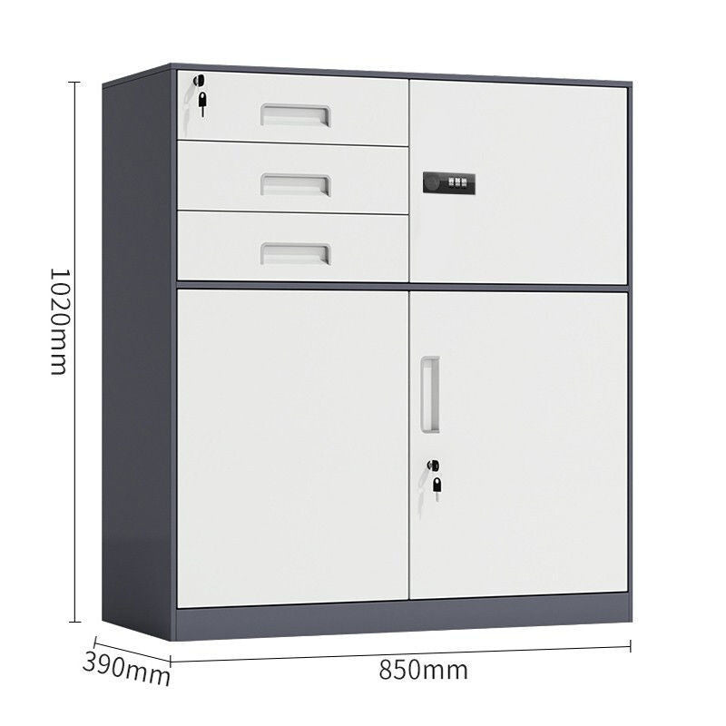 Gray-white / 3-drawer Prem