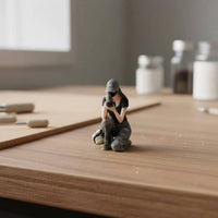 1:64 Scale Figure Simulation Design Miniature Girl Figurine Collection Piece
