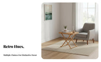 Foldable wingedTop Table Lightweight Accent Furniture Easy Assembly