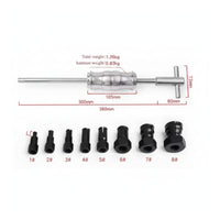 Heavy-Duty Bearing Puller with Slide Hammer Professional Bearing Puller Kit Versatile Tools Long-Lasting for Mechanics, DIYers, Workshop, Garage