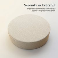 Large Floor Pillow Meditation Cushion, Round Floor Cushions Adults, Thick Floor Cushion for Floor Se - Image 7