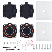 HP60/80气泵重建完整套件适用于Hiblow HP 80, HP60带白色开关