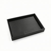 Reversible Jewelry Display Tray Shallow Accessory Organizer Tray Rectangular Storage Elegant for Vanity Table
