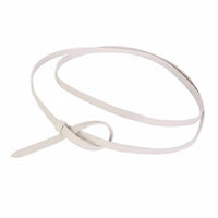 Leather Tie Belt Double Strap Belt Fashion Accessory for Dress