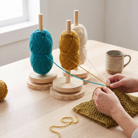 Portable Yarn Swift Winder Detachable Knitting Auxiliary Tool