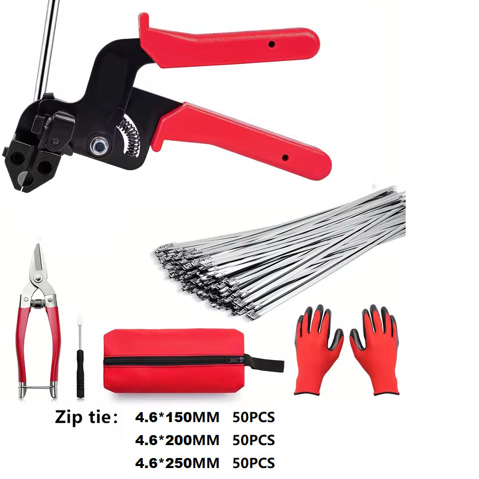 Manual Cable Tie Tensioner and Cutter, Stainless Steel