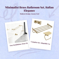 Copper towel rack, modern, durable