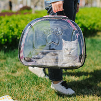 Moorpet Transparent EVA Pet Carrier Backpack for Cats