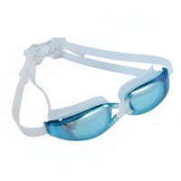 Wide View Adult Swimming Goggles HD Lenses Large Frame Swim Goggles Silicone Seal Waterproof Swimming Eyewear Adjustable Strap for Adults, Professionals, Training