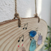 Rustic Cat Wall Decor Artisan Look House Decoration for Entryway