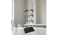 Iron Stand with Rings Retort Support Stand with Clamps Metalware Set Heavy Duty for Teachers