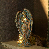 LED Angel Yard Ornament Waterproof Angel Garden Light for Patio
