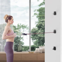 Wall-Mounted Exercise Anchor for Resistance Bands - Metal Wall Hook for Home Gym