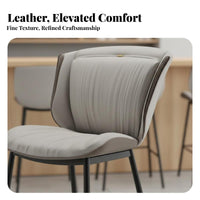Upholstered High-Back Stool With Backrest Bar Chair Sturdy Frame for Pub, Adults