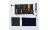 9 Pieces Tuning Fork Set Relaxation Sound Heal  Instruments Spiritual Center Instrument for Practitioners