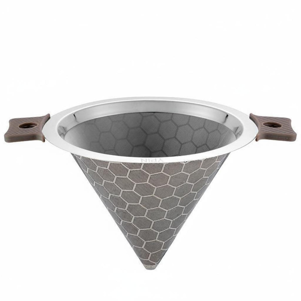 Reusable Milk Tea Filter Double Handles Double Handle Cone Strainer Easy To