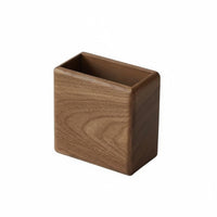 Wall-Mounted Storage Box Polished Finish Wooden Wall Container Compact for Home
