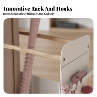 Lockable Casters Exercise Mat Storage Rack Sturdy & Long-Lasting Home Gym Storage Cart Space Saving Rolling Exercise Mat Holder Large Capacity for Fitness Lovers, Living Room, Office