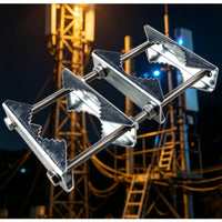 Double Rod Clamp Serrated Hardware Adjustable for Canopy Support