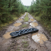 Heavy-Duty Traction Board Non-Slip Tire Traction Boards Rugged Escape Board Portable for Truck Drivers