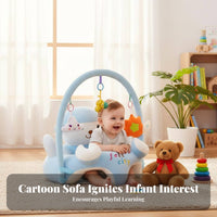 creatureShaped Sit-up Assistant Non-Slip Bottom Baby Seat Easy to Wash