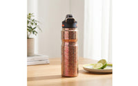 Bottle with Double-Drink Lid Portable Athletic Bottle for Cyclists, Biking