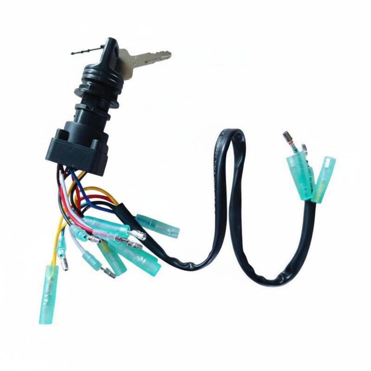 Direct Replacement Marine Engine Key Switch Assembly Long-Lasting Construction Marine Ignition Switch Assembly Boat Engine Ignition Lock for DIY Enthusiasts