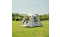 Quick Setup Inflatable Tent Portable Inflatable Tent Windproof Shelter Ventilated for Campers, Camping