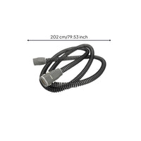 Corrugated Heated Breathing Machine Hose Tube Compatible Heated Breathing Machine Hose Hose Long-Lasting Tube with Standard Fittings Easy to Clean for Home Bedroom