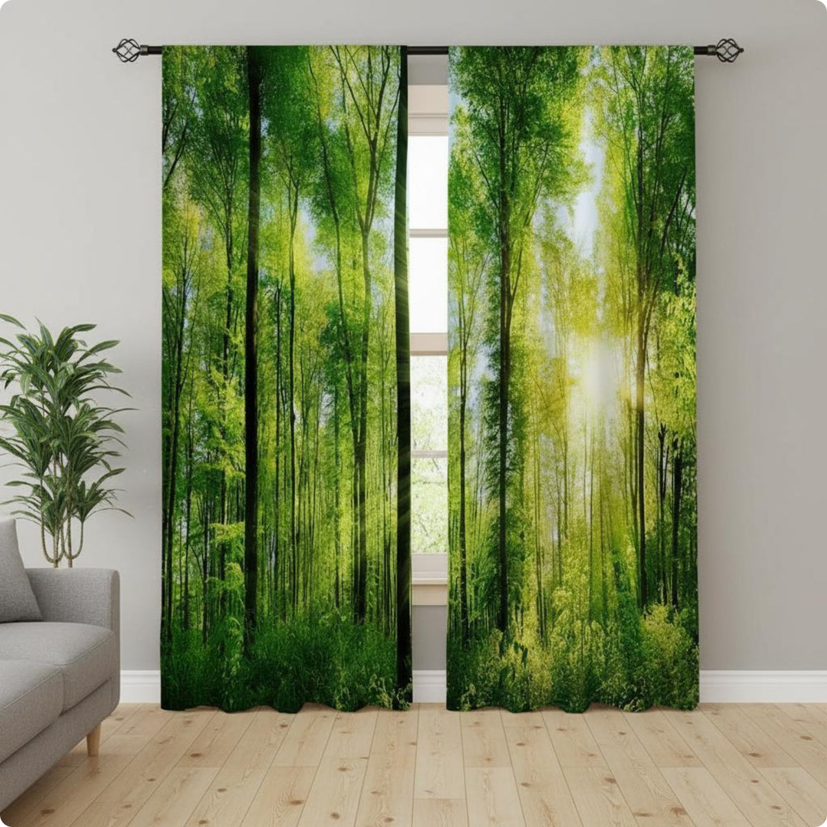 Eyelet Curtain Panel Pair Easy Care Textile Window Panels Unlined