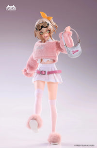 现货 HASUKI 1/12服装包  CS020 粉色辣妹套装 配6寸机娘服饰