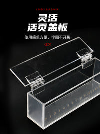 观鱼盒小物钓透明带刻度亚克力野采鳑鲏白条马口小溪流野营观察盒